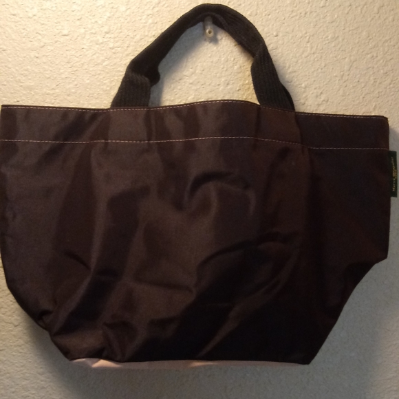 Herve Chapelier Brown Tan Mediun Tote - Picture 4 of 4